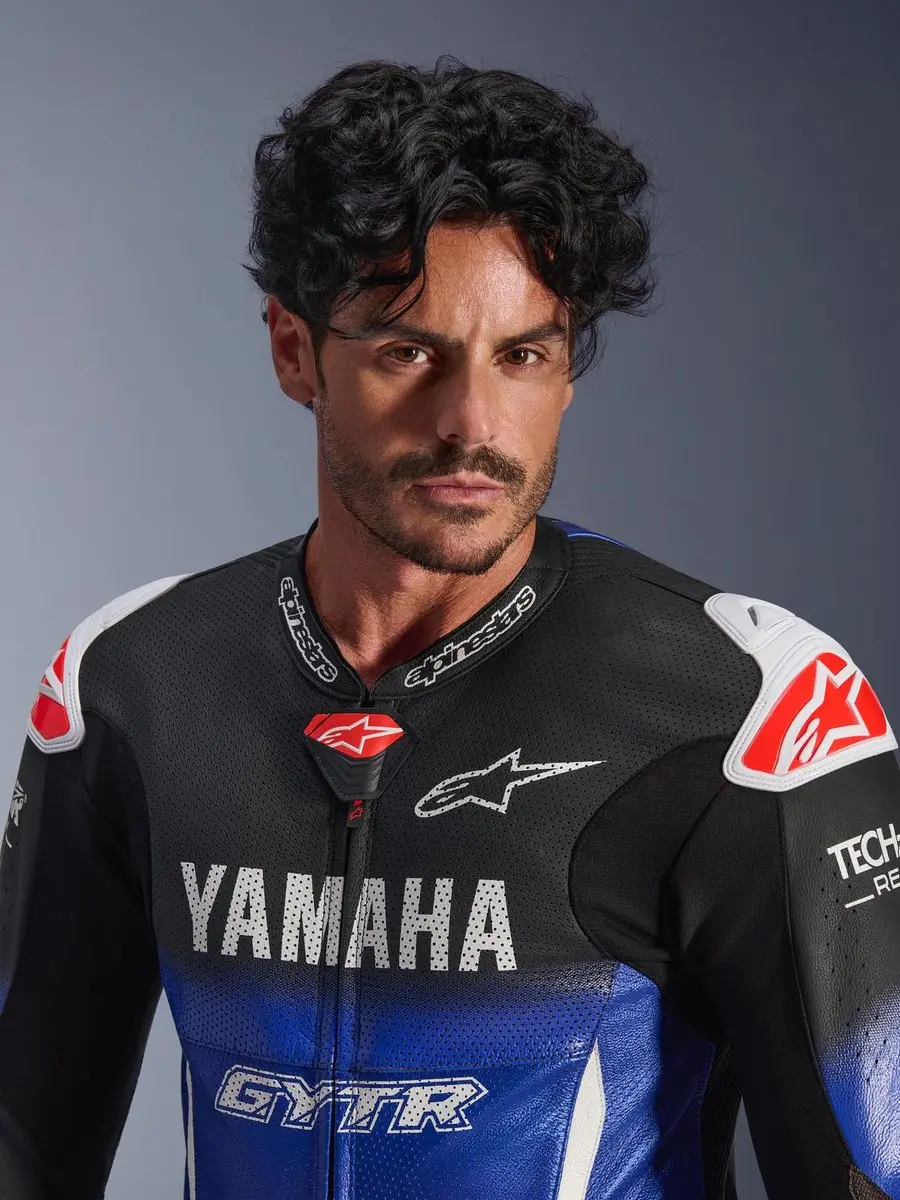 Alpinestars GP-R7 Motorpak - Zwart/Blauw - 44