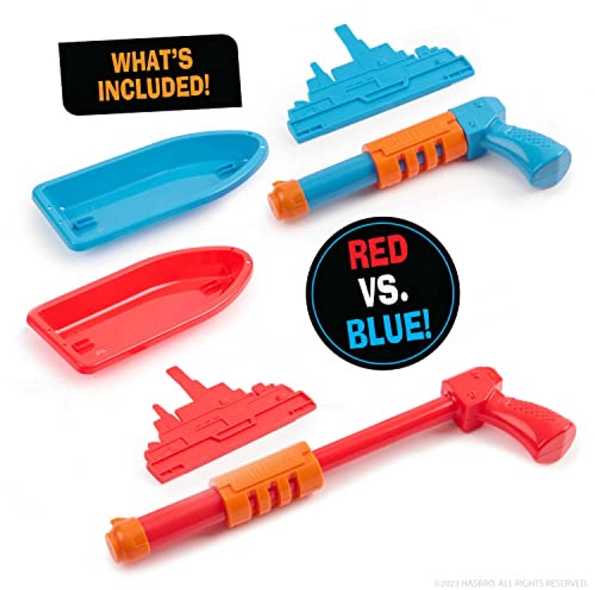 Hasbro Battleship Splash Game – Waterspel voor Kinderen – Waterpistool & Speelschip – Buitenspeelgoed Zomer