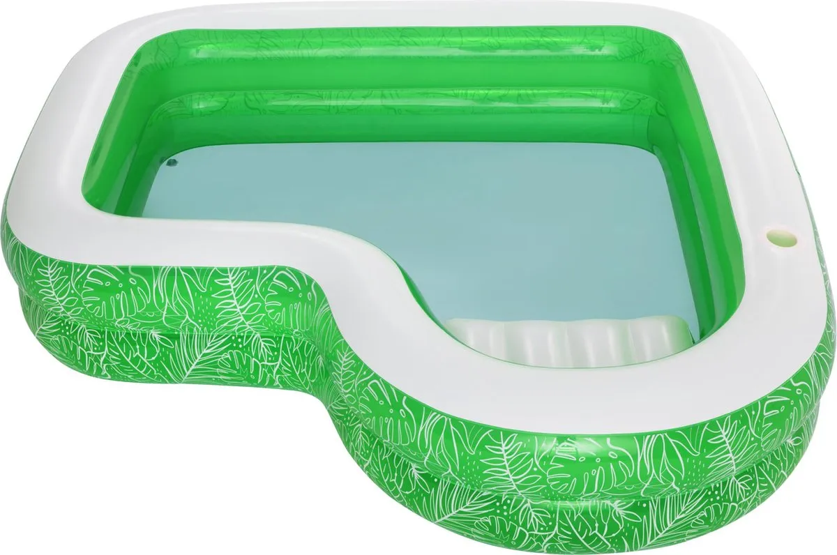 Bestway Tropical Paradise Zwembad 231x231x51cm - 282L - Groen