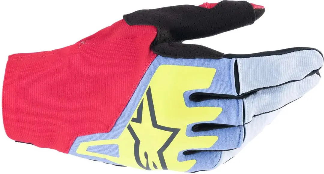 Alpinestars Techstar Handschoenen - Zwart/Blauw/Rood - 2XL
