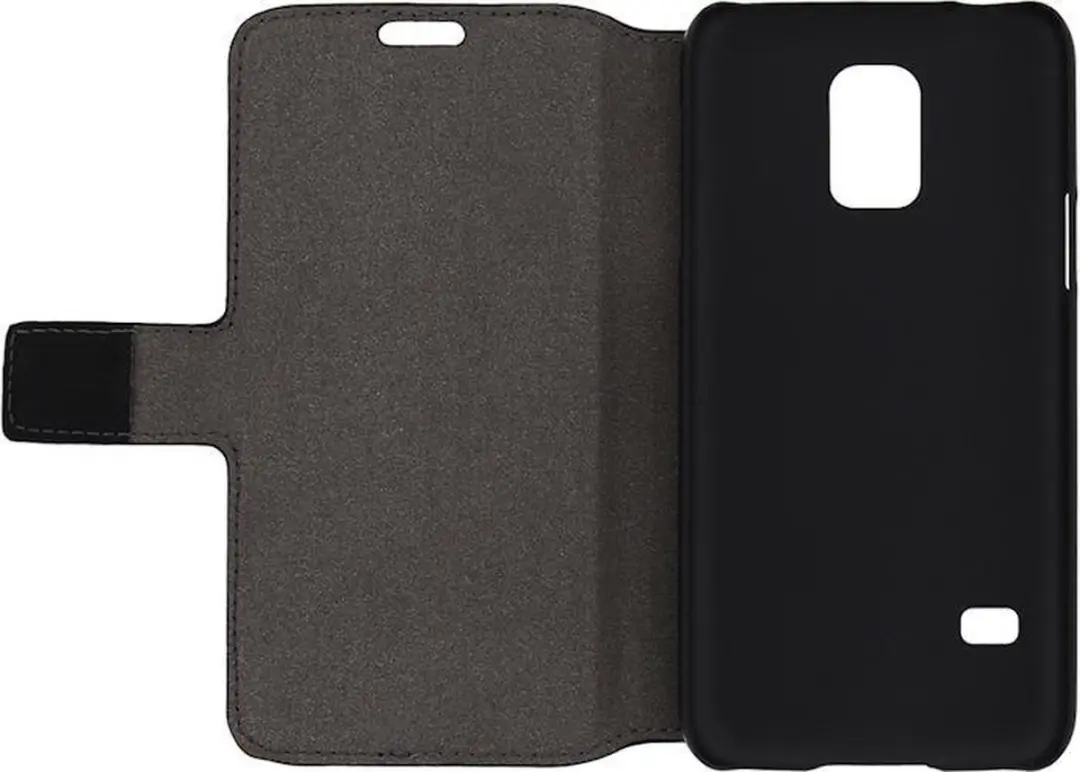 GUESS Crocodile Galaxy S5 Mini Folio Hoes - Zwart