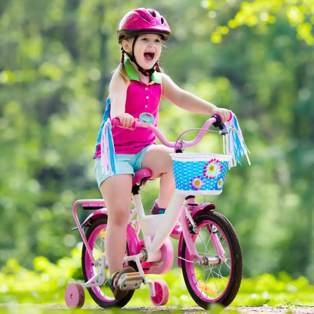 PAW Patrol Kinderfietsbel Roze-Blauw
