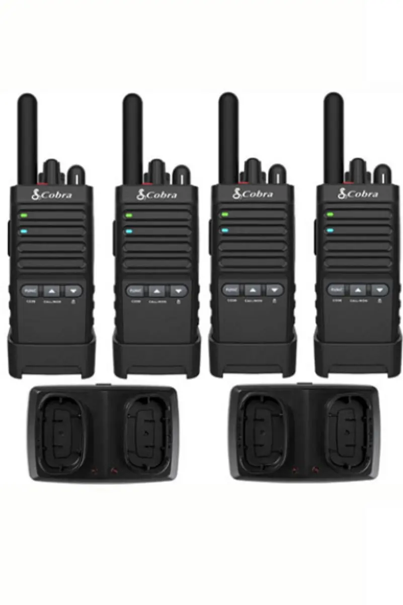 Cobra PX650 UHF PMR446 Set 4 Stuks