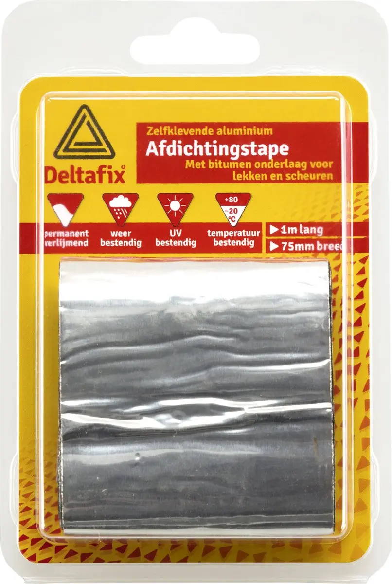 Deltafix Aluminium Afdichtingstape 1mx75mm