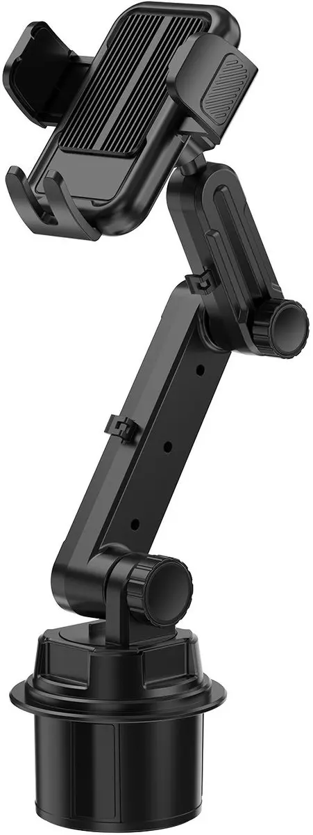 WiWu Telefoonhouder Auto Bekerhouder 360° Draaibaar - Zwart