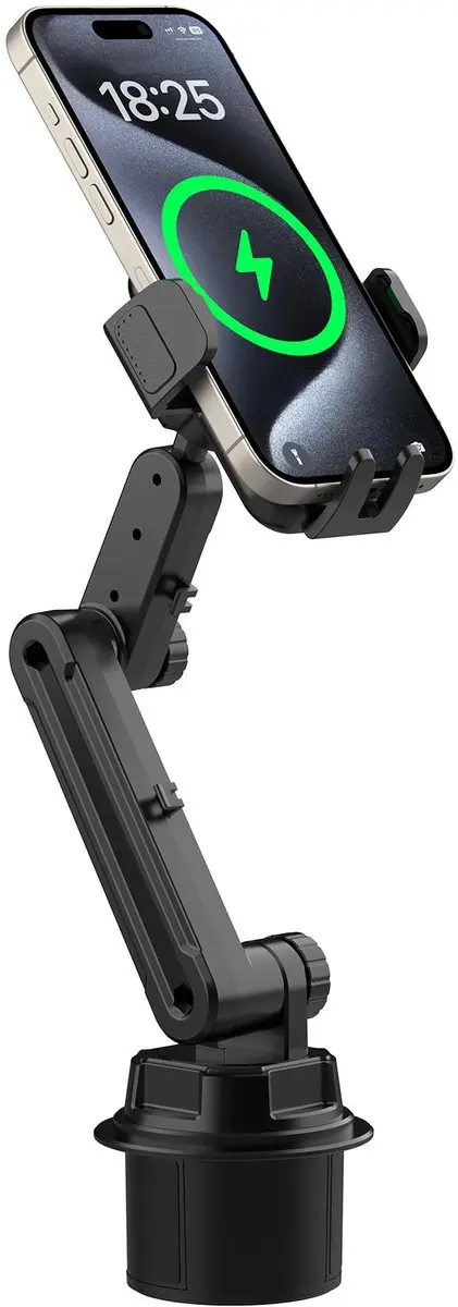 WiWu Telefoonhouder Auto Bekerhouder 360° Draaibaar