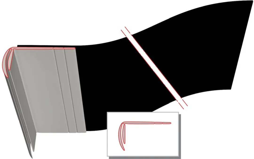 Illbruck ME533 Slabbe 40cm Grijs
