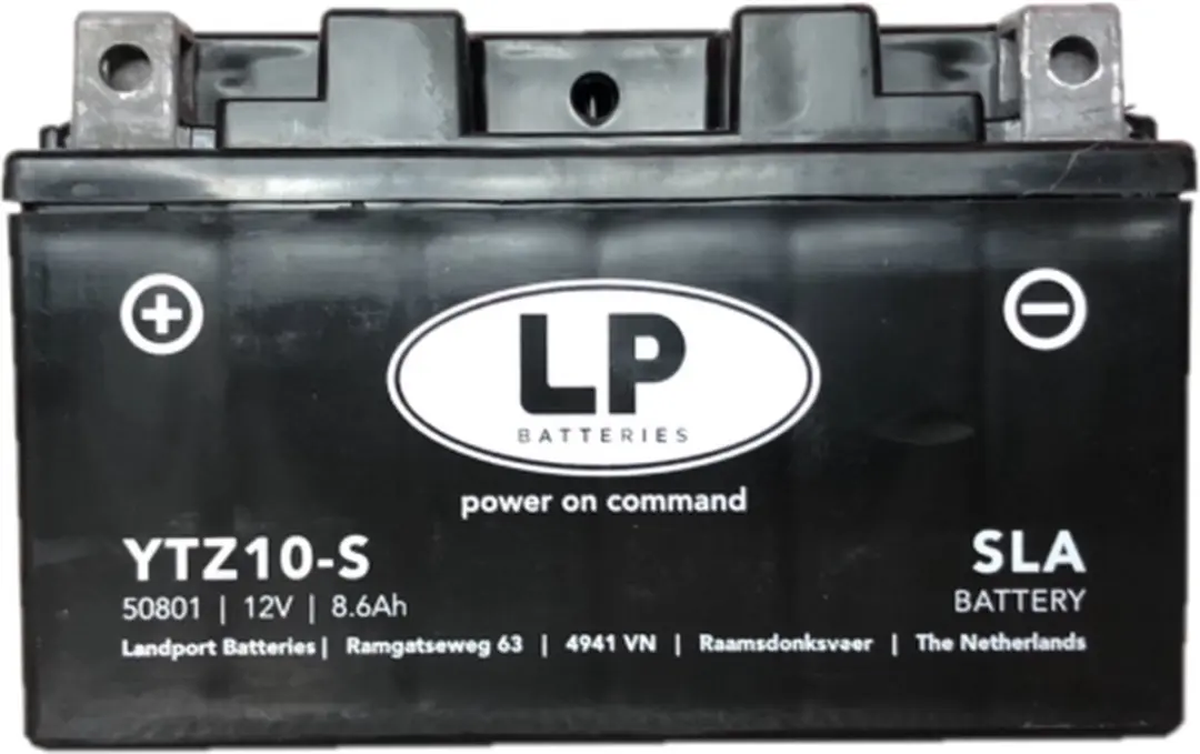 Landport SLA Accu 12V YTZ10-S - 8,6Ah Onderhoudsvrij