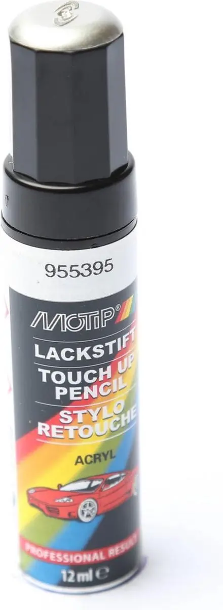 Motip Auto Lakstift Zilver Metallic 12ml