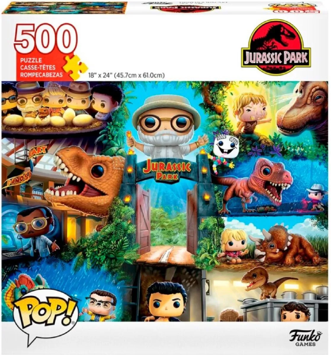 Funko Pop Jurassic Park Puzzel 500 Stuks