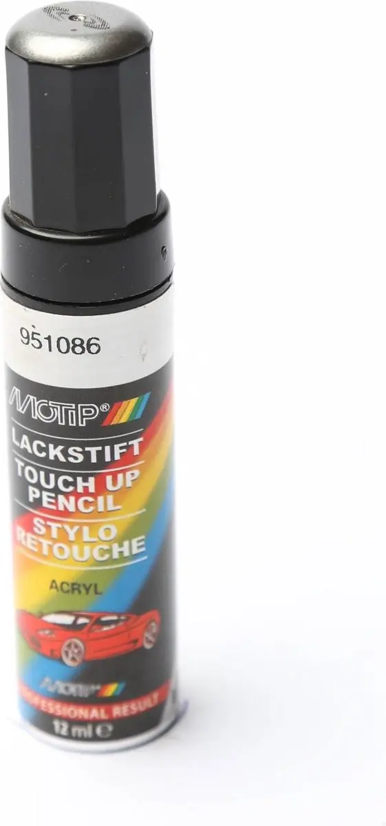 Motip 951086 Auto Lakstift Grijs Metallic 12ml