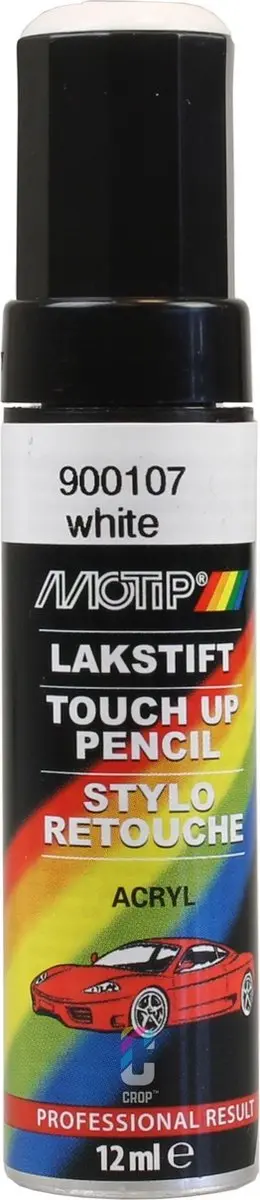 Motip 900107 Auto Lakstift Wit 12ml
