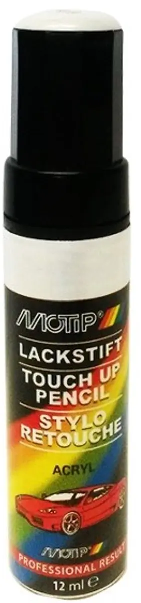 MOTIP Lakstift 900107 - Wit Hoogglans - 12 ml - afbeelding 6 van 6