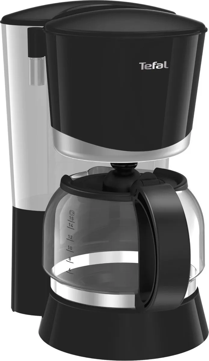 Tefal Element CM4708 Filterkoffiezetapparaat 15 Kopjes - 1.25L - Zwart/RVS