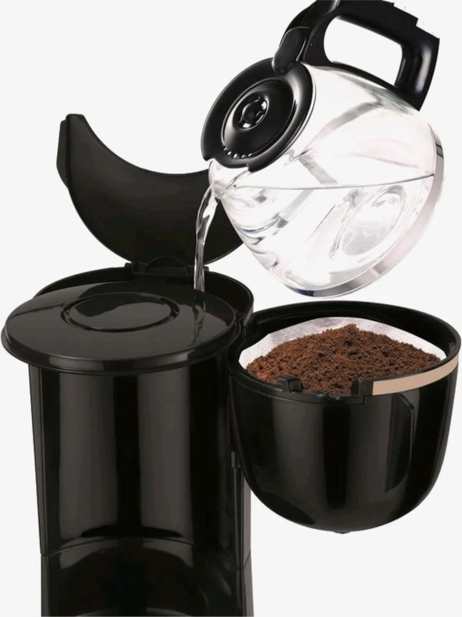 Tefal Element CM4708 Filterkoffiezetapparaat 15 Kopjes - 1.25L - Zwart/RVS