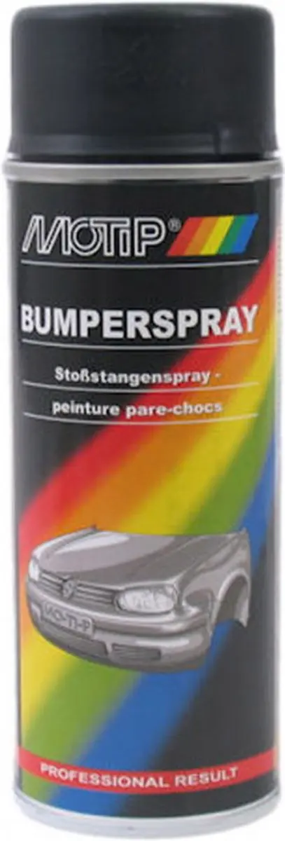 Motip Bumperlak Zwart 400ml