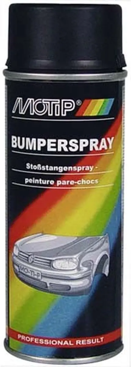 Motip Bumperlak Zwart 400ml