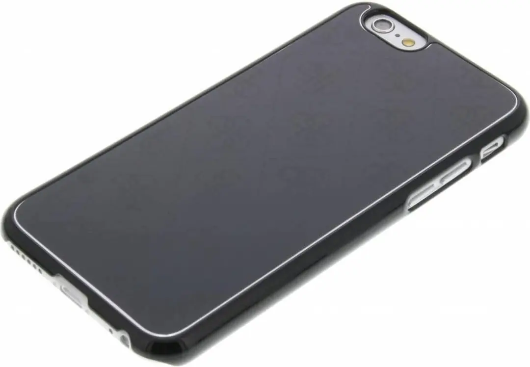 Guess Aluminium Plate Hard Case iPhone 6/6s 6G37435101 - Zwart