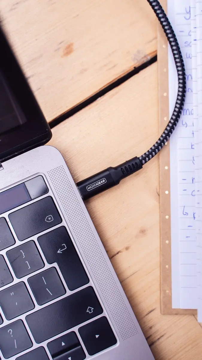 MOJOGEAR CHARGE+ PD-546 Oplader 65W - 3x USB - 1,5m Kabel - Zwart