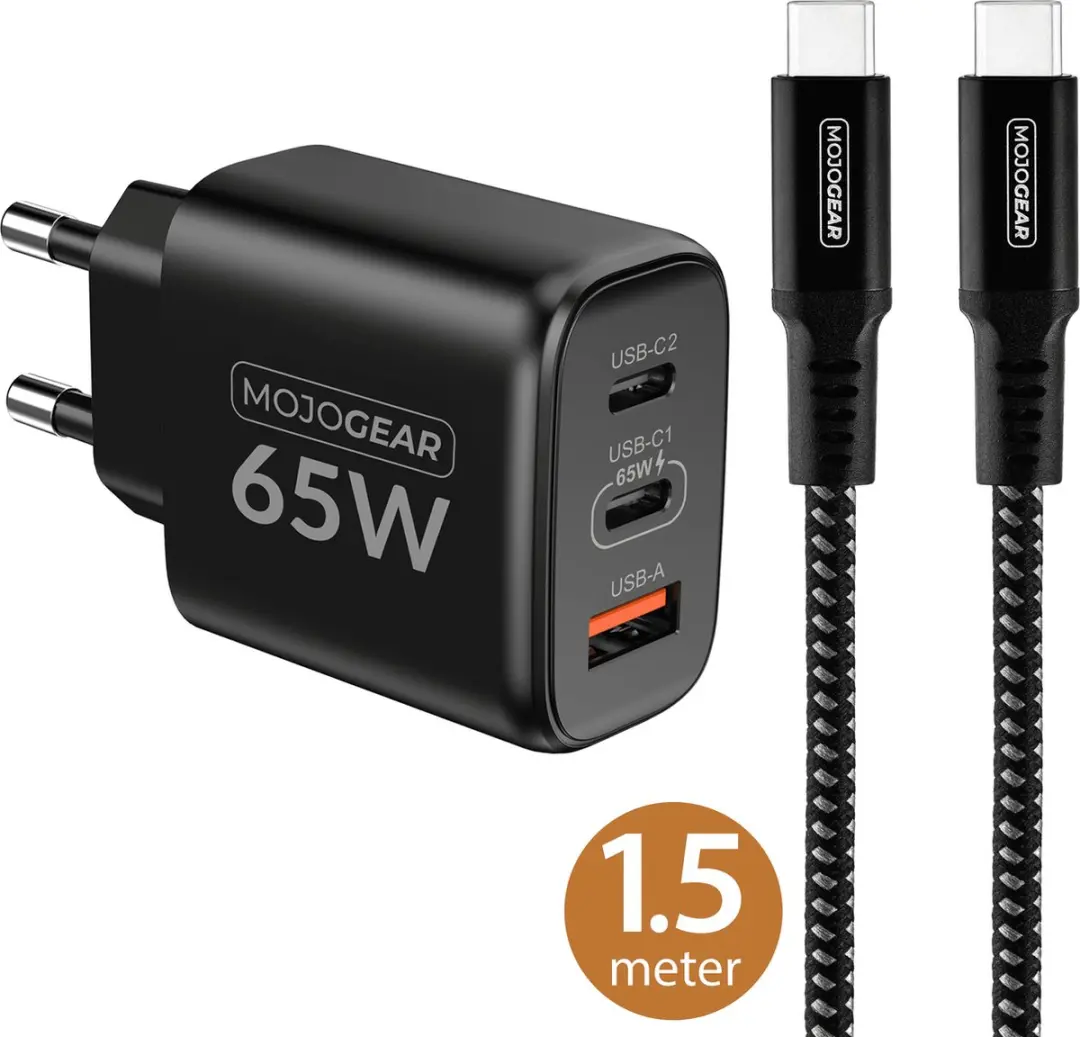 MOJOGEAR CHARGE+ PD-546 Oplader 65W