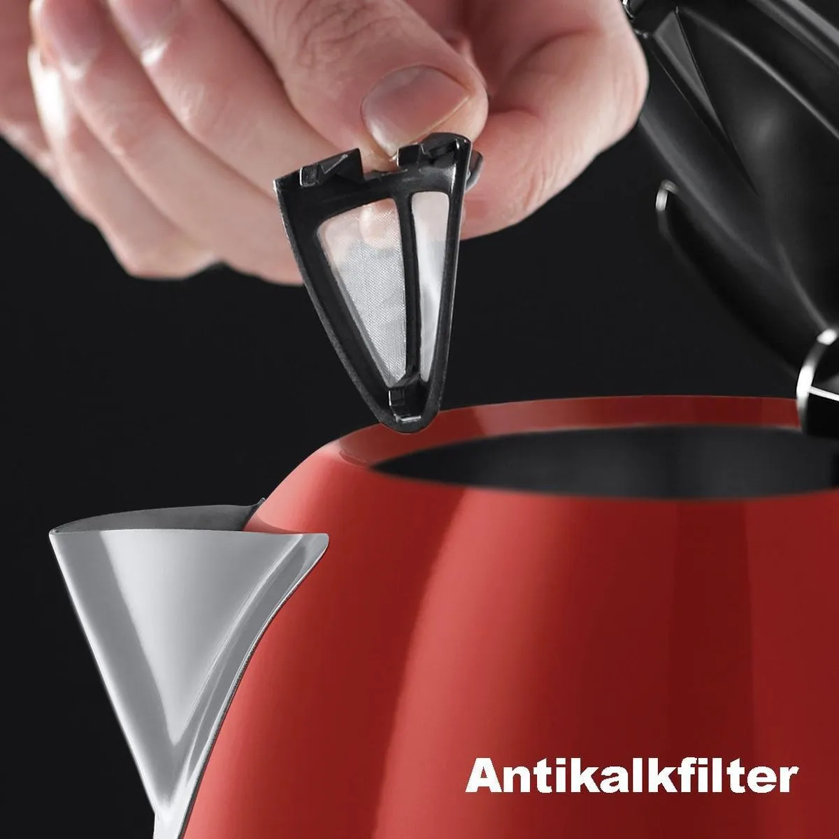 Russell Hobbs Colours Plus+ 20412-70 Waterkoker 1.7L - Rood