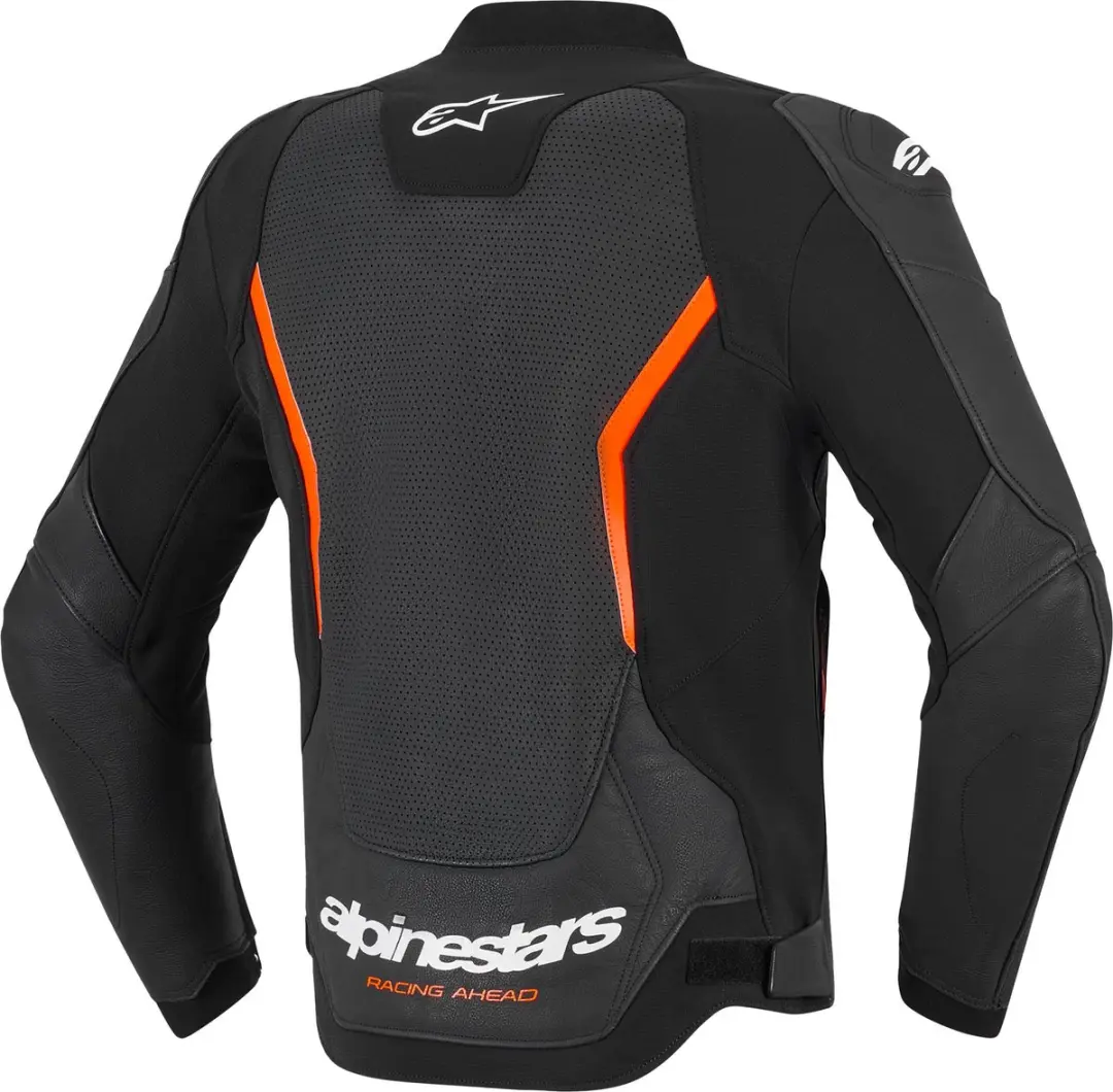 Alpinestars GP Force V2 Air Motorfietsjas - Zwart/Neon Geel - Maat 54