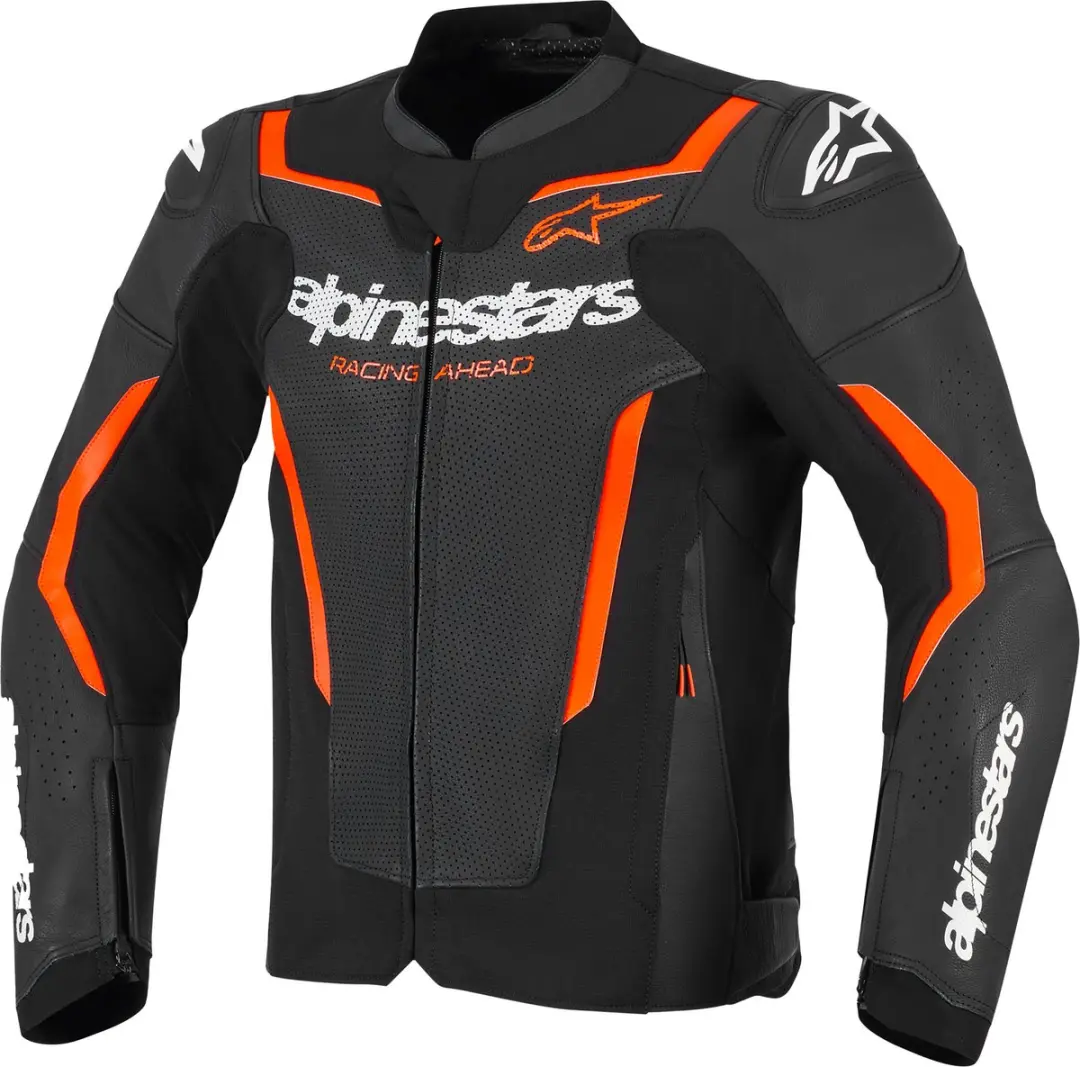 Alpinestars GP Force V2 Air Motorfietsjas - Zwart/Neon Geel - Maat 54