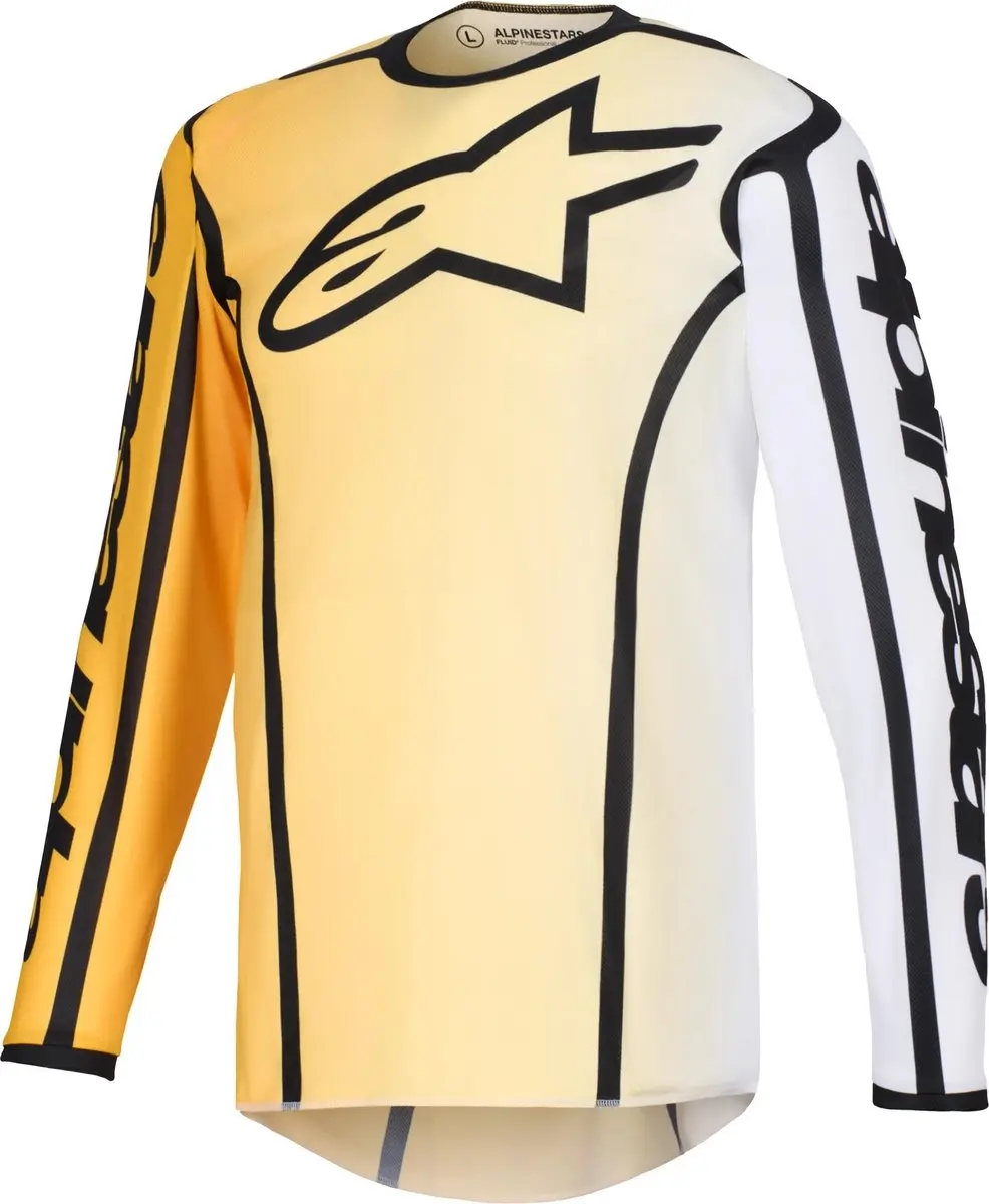 Alpinestars Fluid Apex Motorcross Trui - Rood/Wit S
