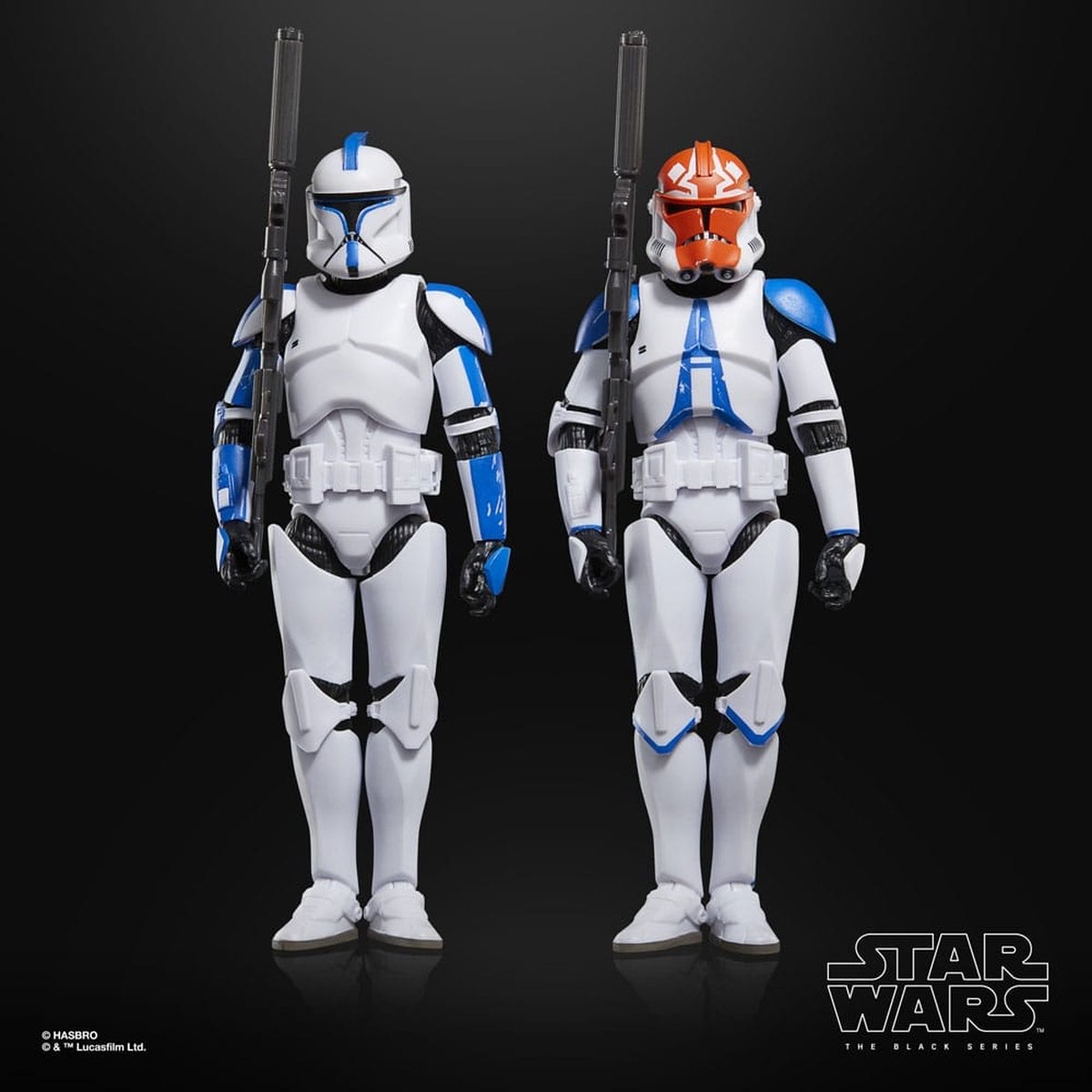 Hasbro Star Wars Black Series Ahsoka Clone Trooper Action Figure 2-Pack