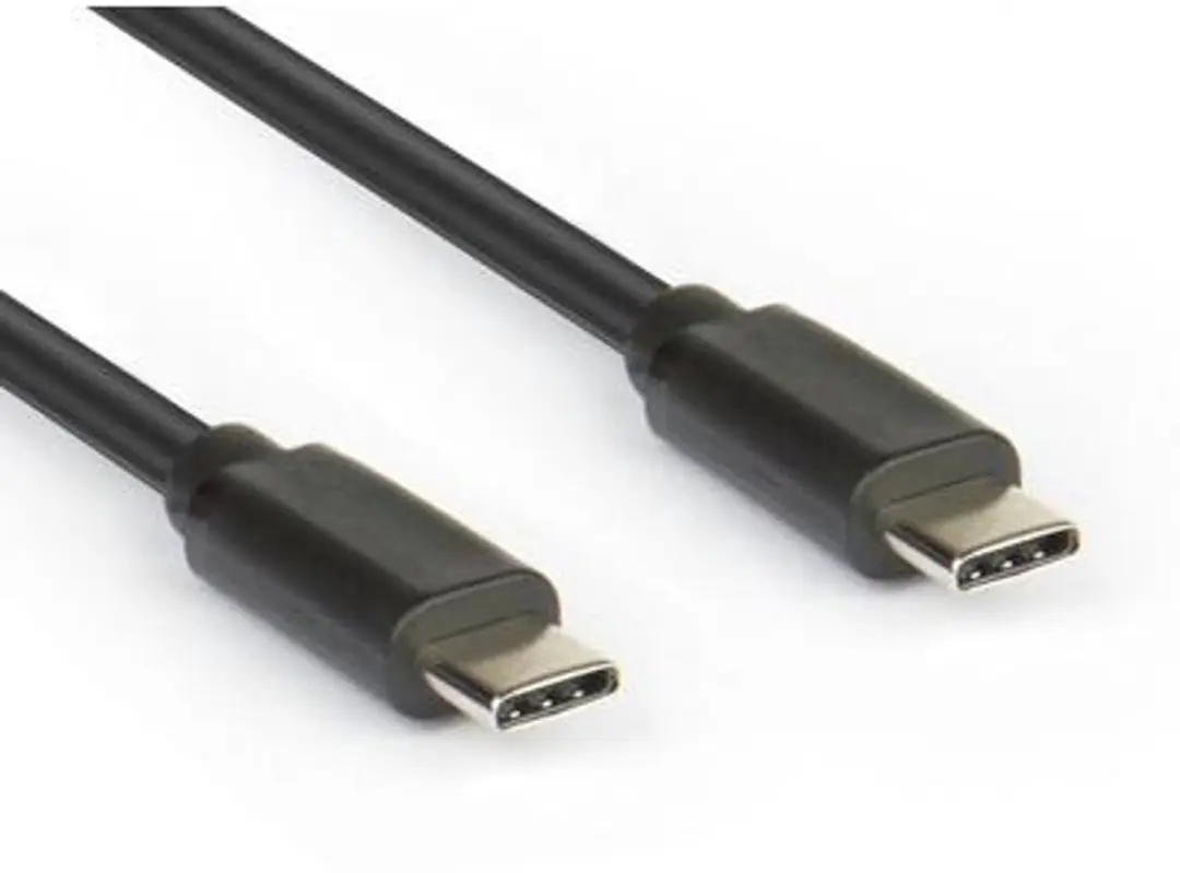 Hamlet XCUC-UC-MM10 USB-C Kabel 1m - Zwart