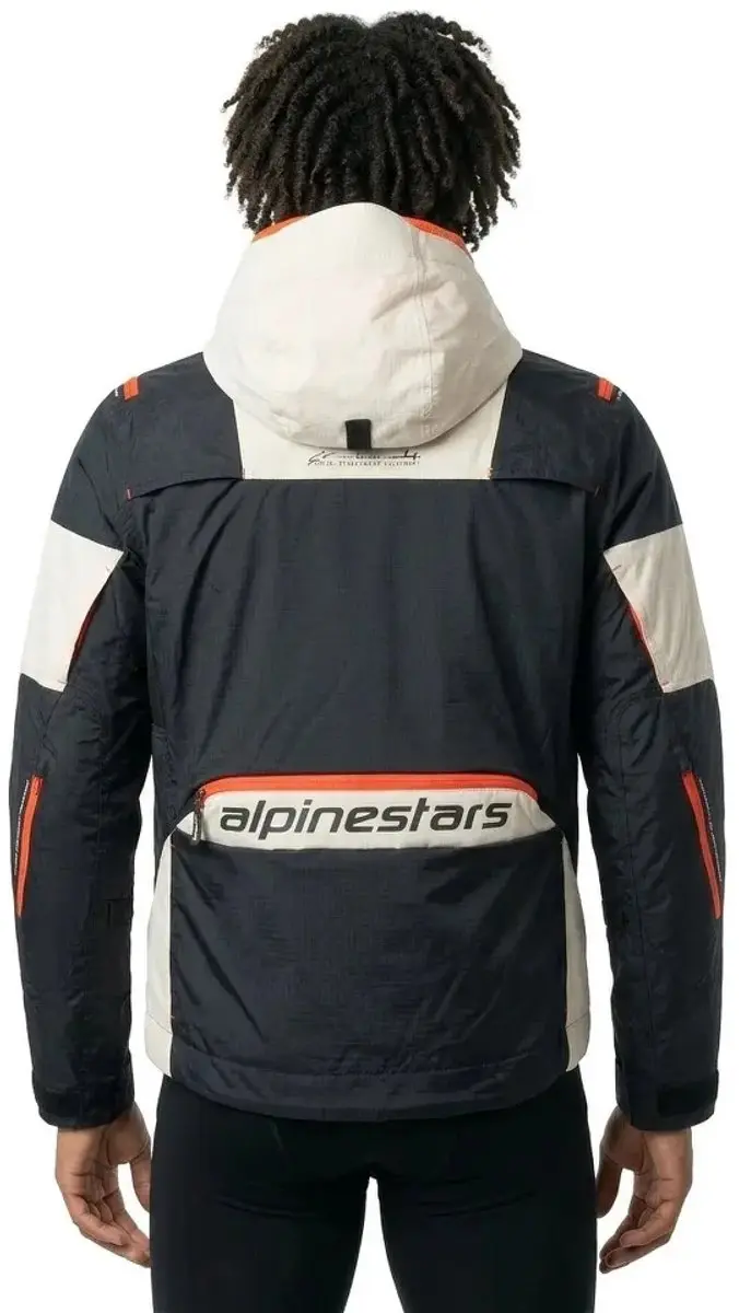Alpinestars Mogress Air Motorjas - Maat L - Zwart/Almond/Hot Orange