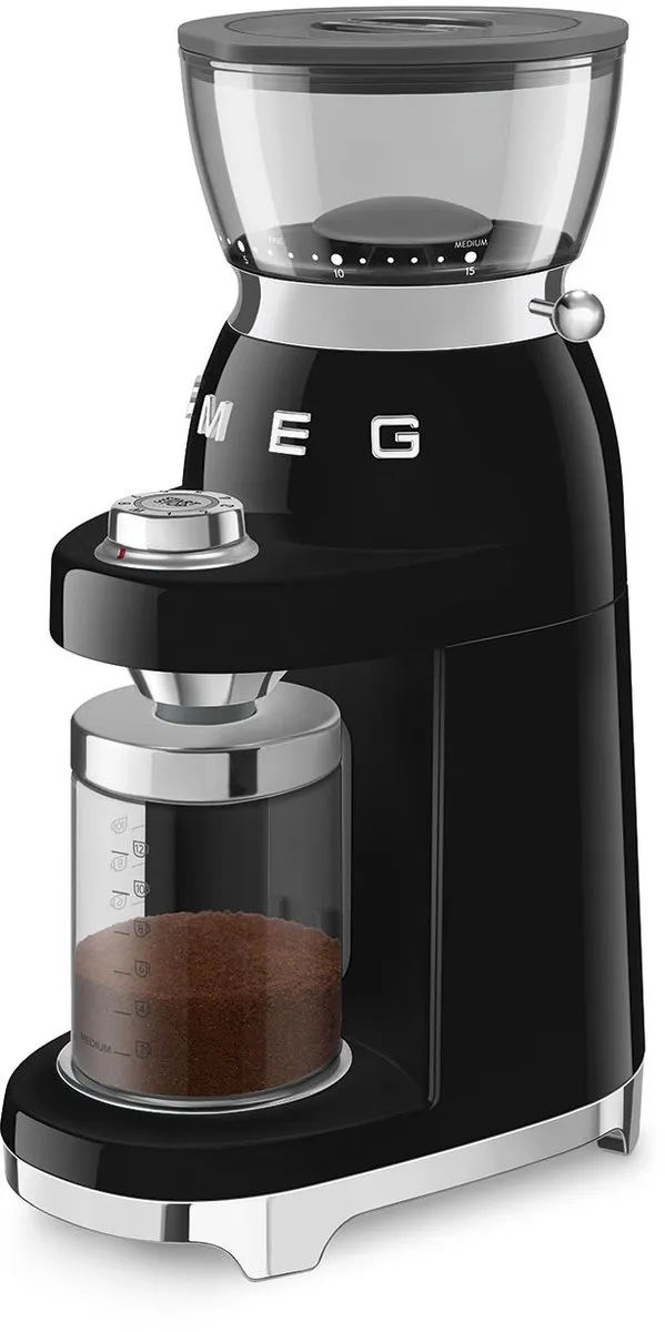 Smeg CGF03BLEU Elektrische Koffiemolen - Jaren 50 - 150W - afbeelding 6 van 6