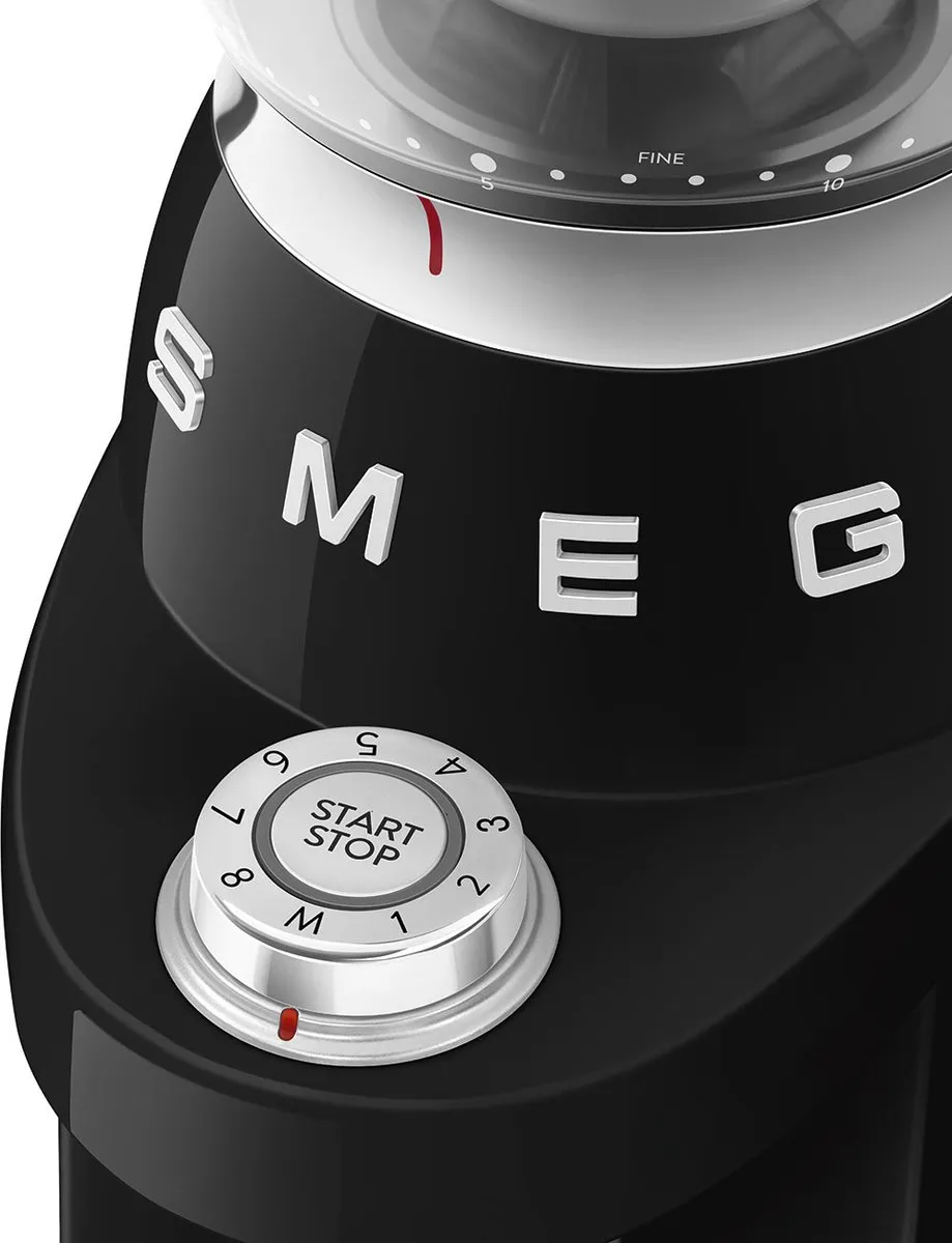 Smeg CGF03BLEU Elektrische Koffiemolen - Jaren 50 - 150W