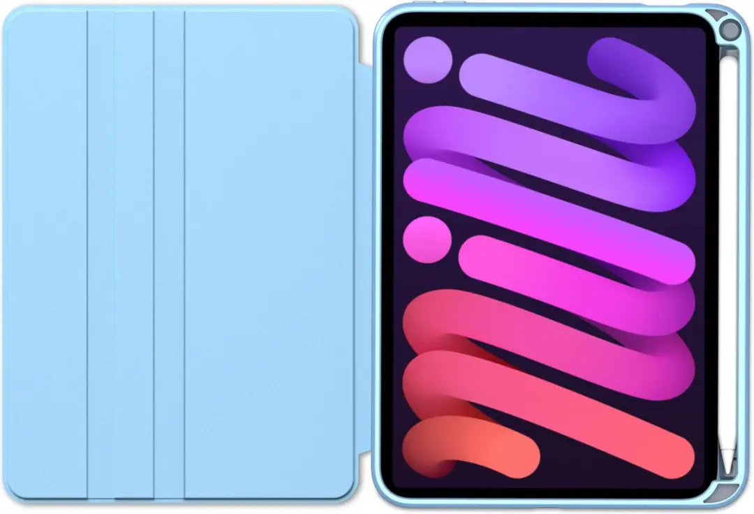 WiWu Waltz Draaibare Hoes iPad Mini 6 8.3 inch - Blauw