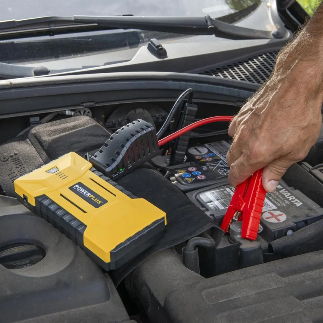 Powerplus POWX4255 Jump Starter 12000mAh - Geel