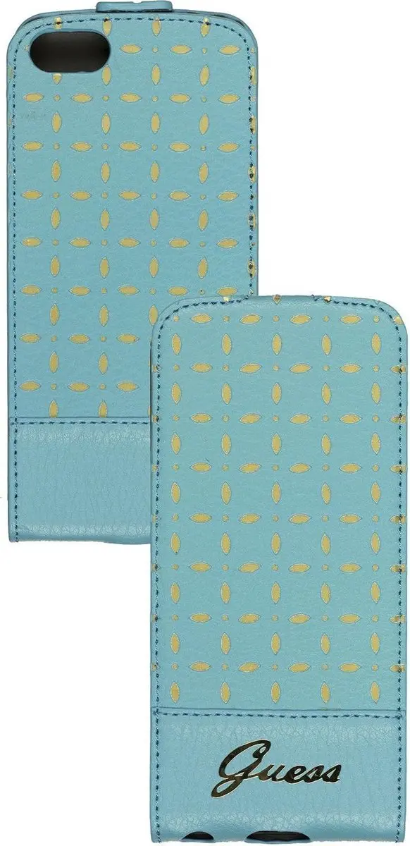 GUESS Gianina Flip Case iPhone 5/5s - Blauw
