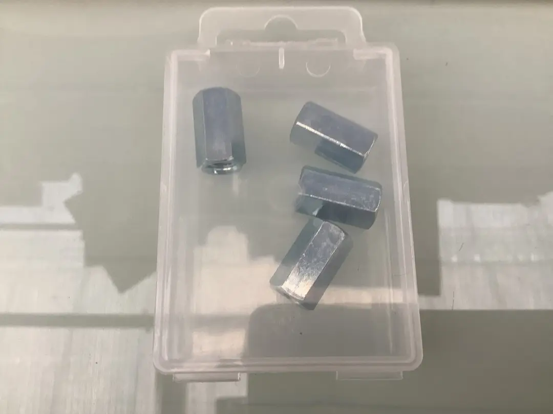 Deltafix Verlengmoer M6 Verzinkt - 4 Stuks