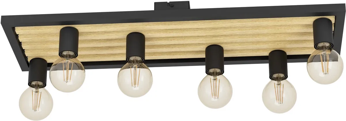 Eglo Consett Plafondlamp 6x E27