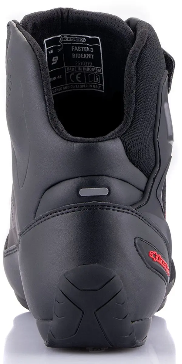 Alpinestars Faster-3 Rideknit Motorschoenen - US 10 - Zwart - afbeelding 6 van 6