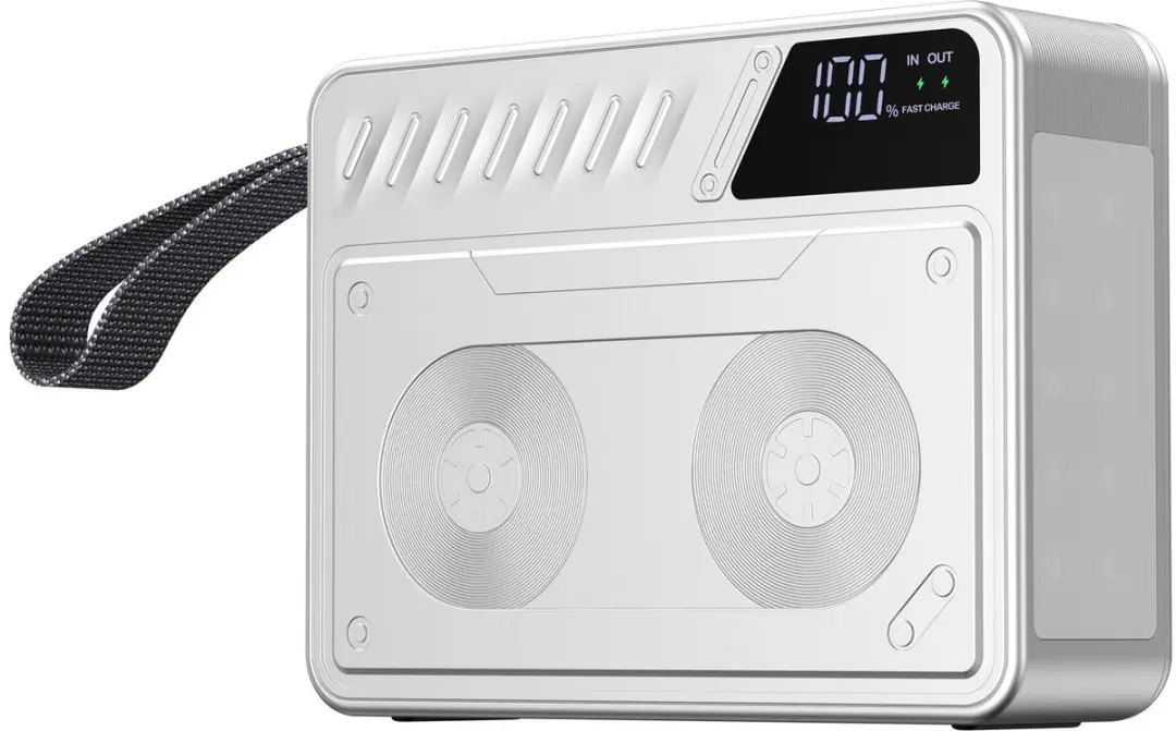 WiWu Powerbank 60000mAh 100W - 5x USB - Grijs