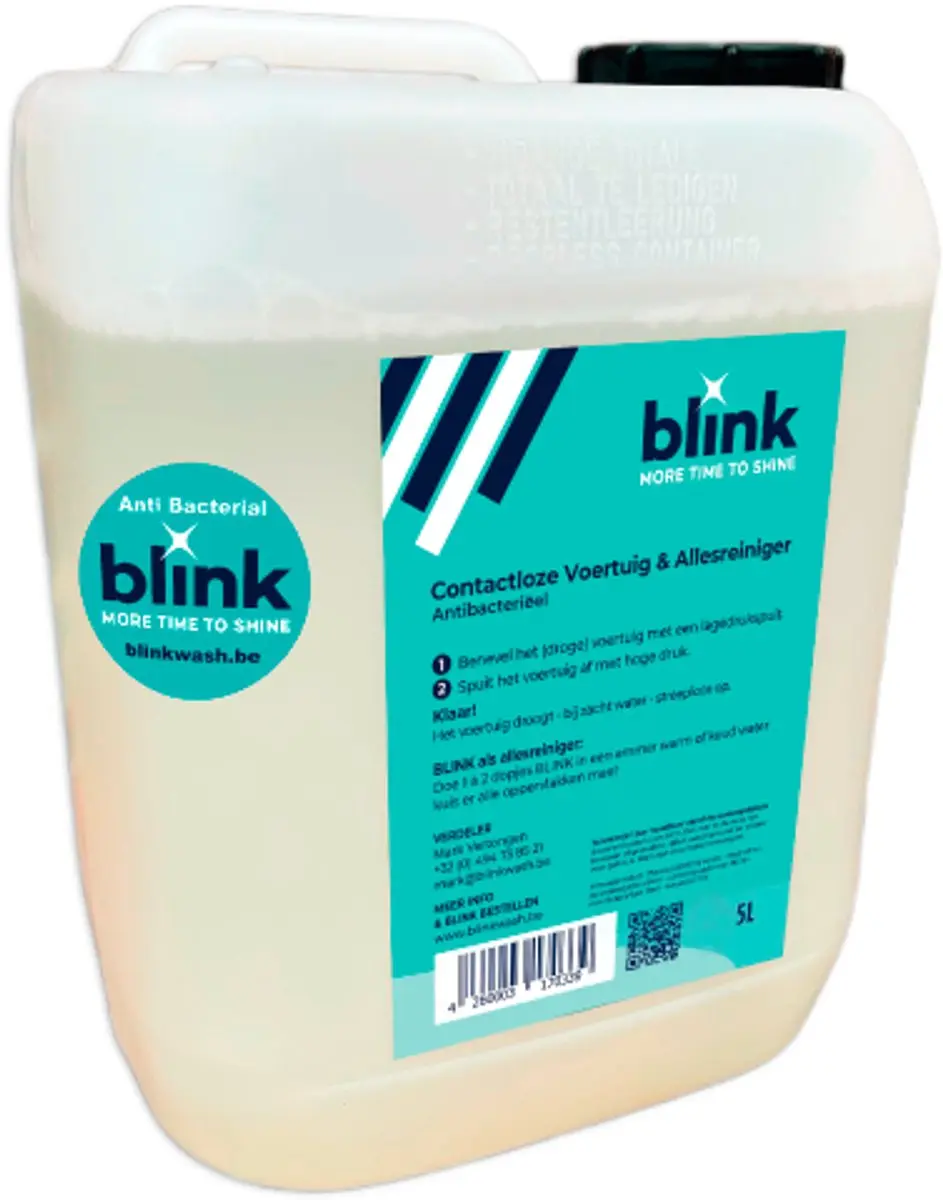 Blink Wash Contactloze Reiniger 5L