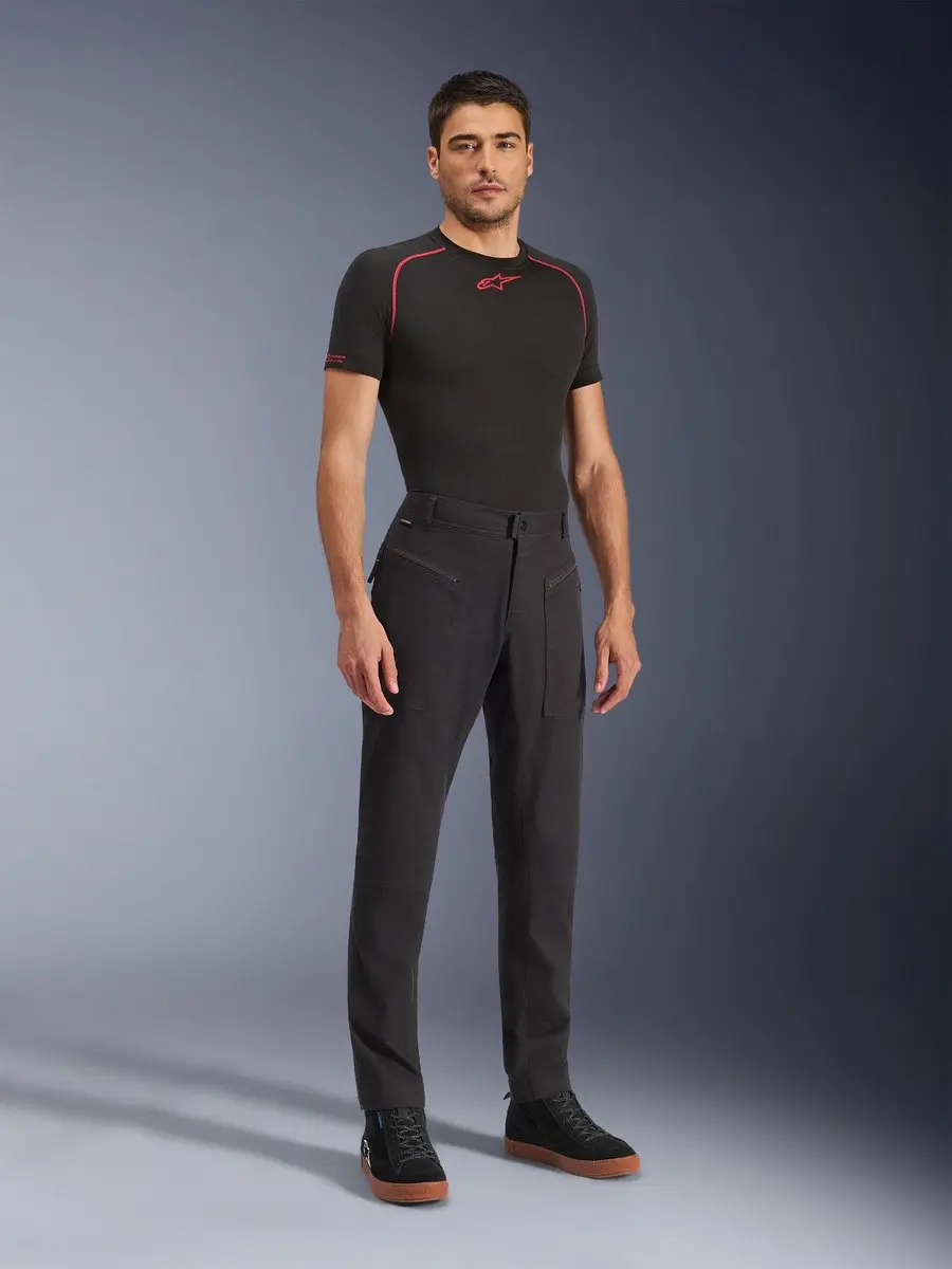 Alpinestars Flex-Ast Canvas Motorfietsbroek XL - Zwart
