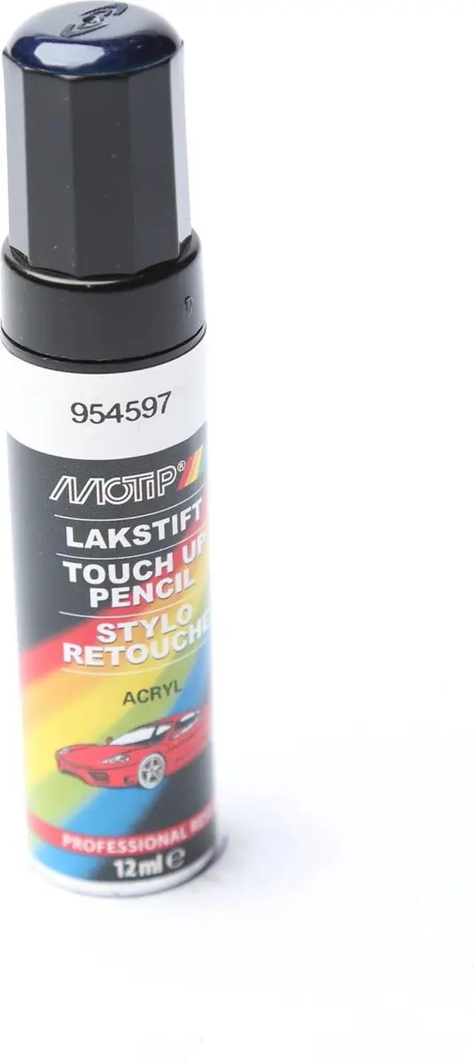 Motip Auto Lakstift Blauw Metallic 12ml