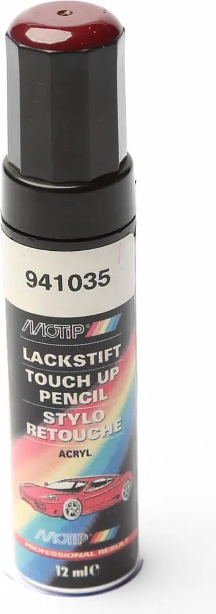 Motip 941035 Autolakstift Rood 12ml