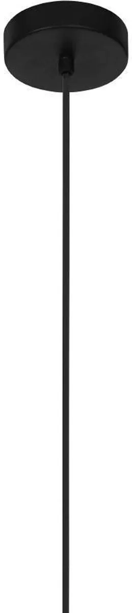 Eglo Glyneath Hanglamp E27 - Ø37,5cm - Zwart/Hout