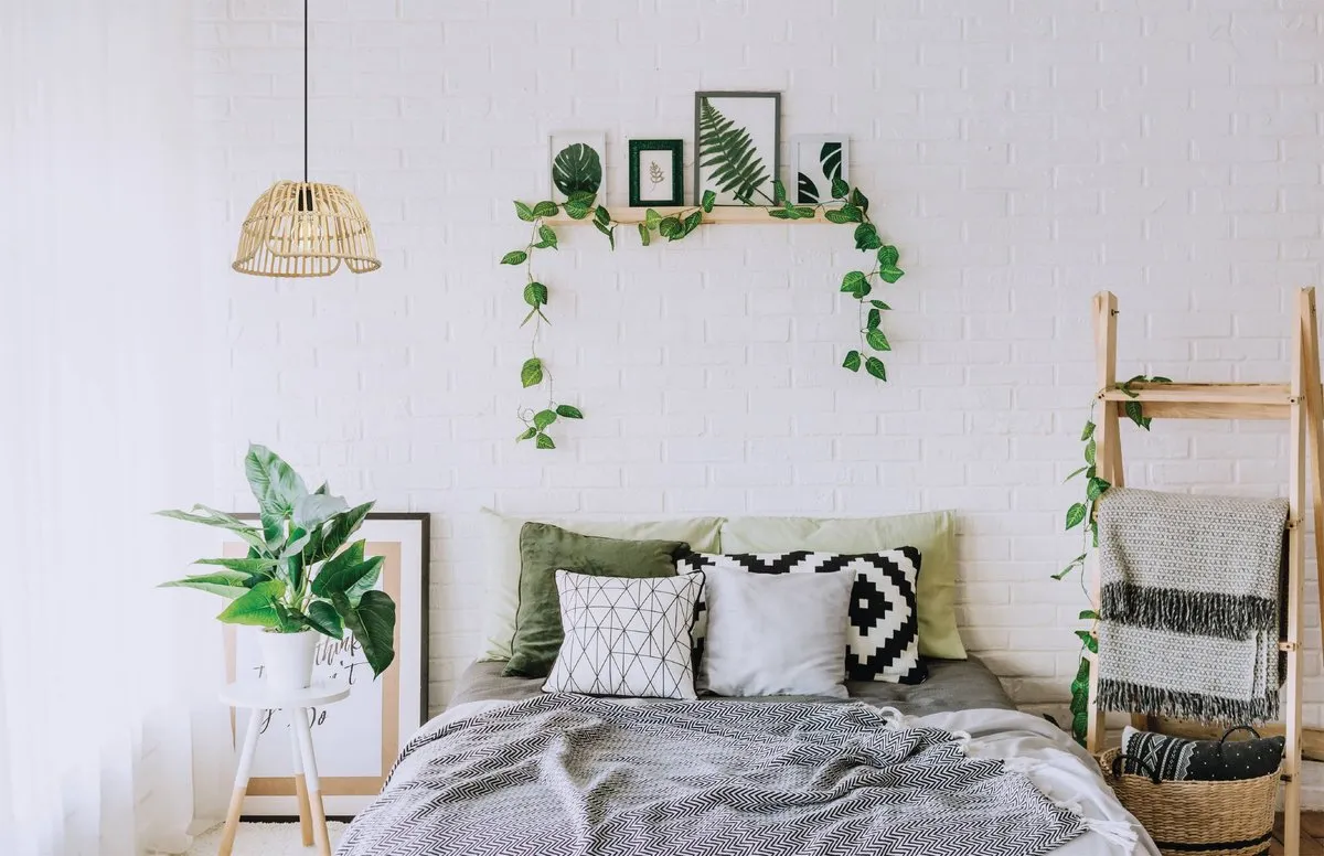 Eglo Glyneath Hanglamp E27 - Ø37,5cm - Zwart/Hout