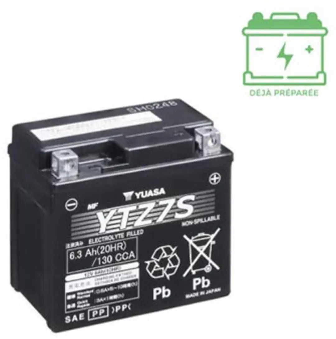 Yuasa YTZ7-S Accu 12V 6Ah