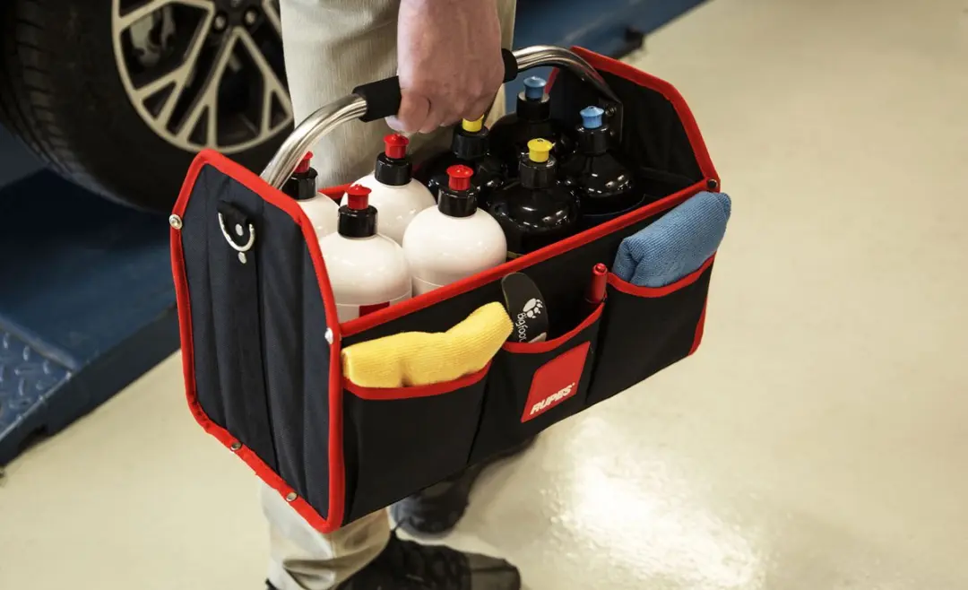 Rupes Bottle Carrier Auto Detailing Kit