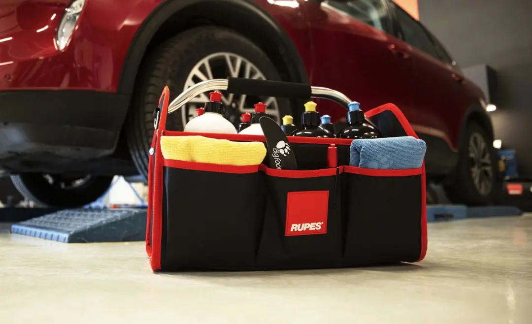 Rupes Bottle Carrier Auto Detailing Kit