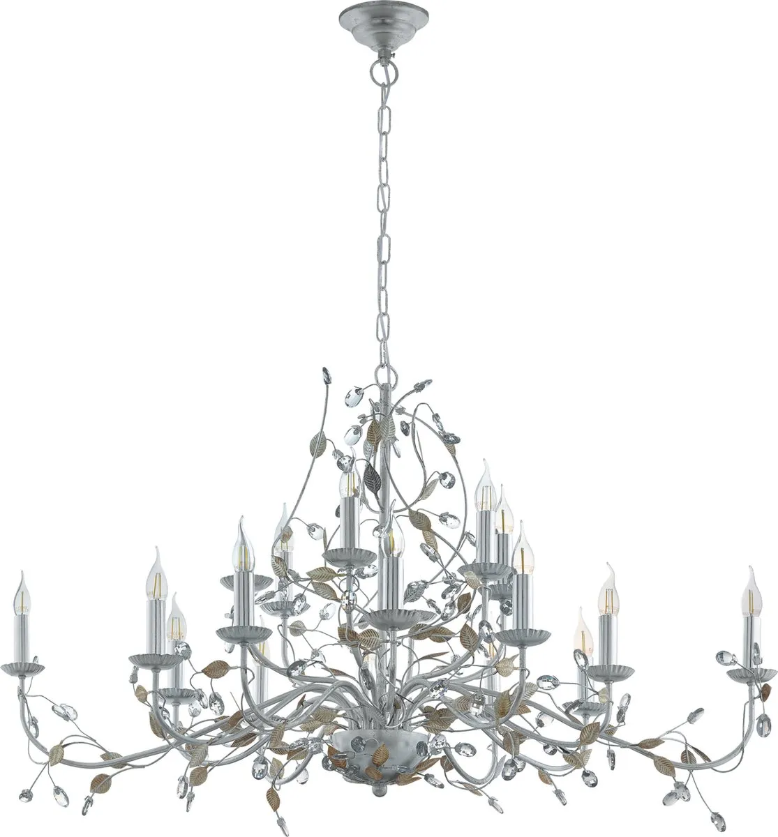 Eglo Vintage Flitwick 1 Hanglamp 15x25W